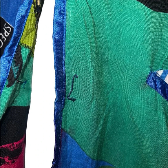 Symbol 2000 abstract art women’s 100% rayon blazer fully lined - Picture 2 of 8